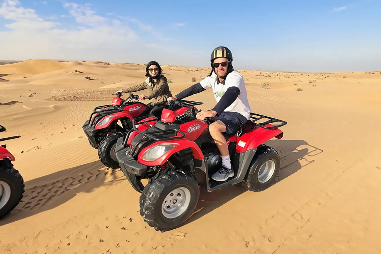 Evening Desert Safari with Quad Bike